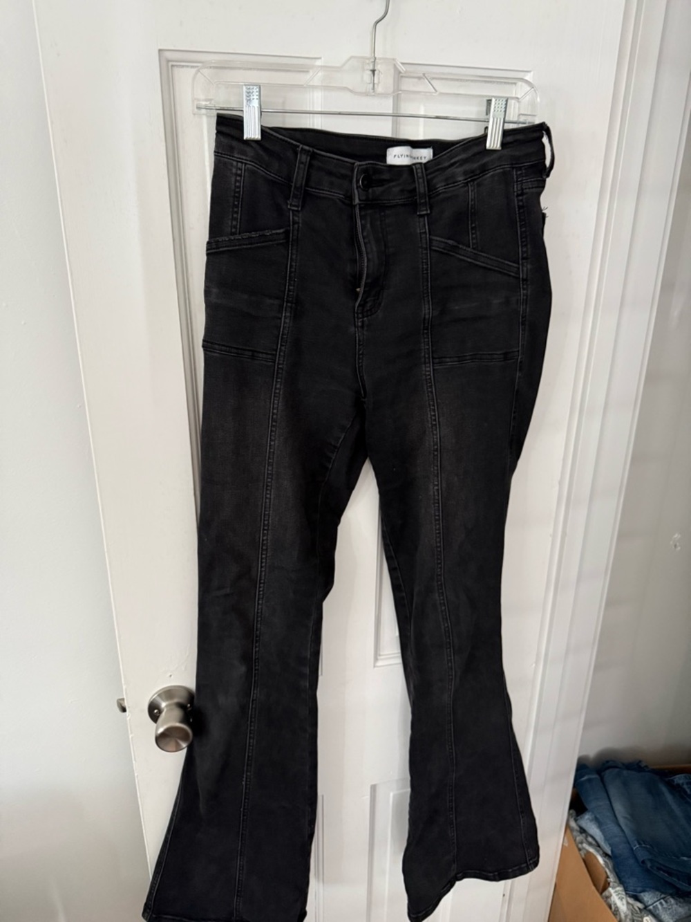Flying Monkey Black High-Rise Jeans